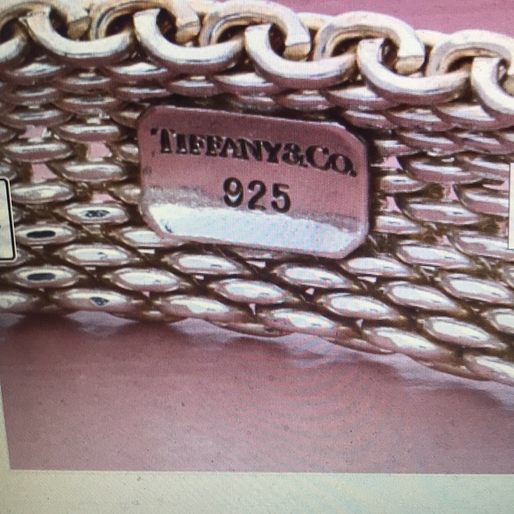 Tiffany & Co. somerset mesh silver bracelet - Picture 14 of 14